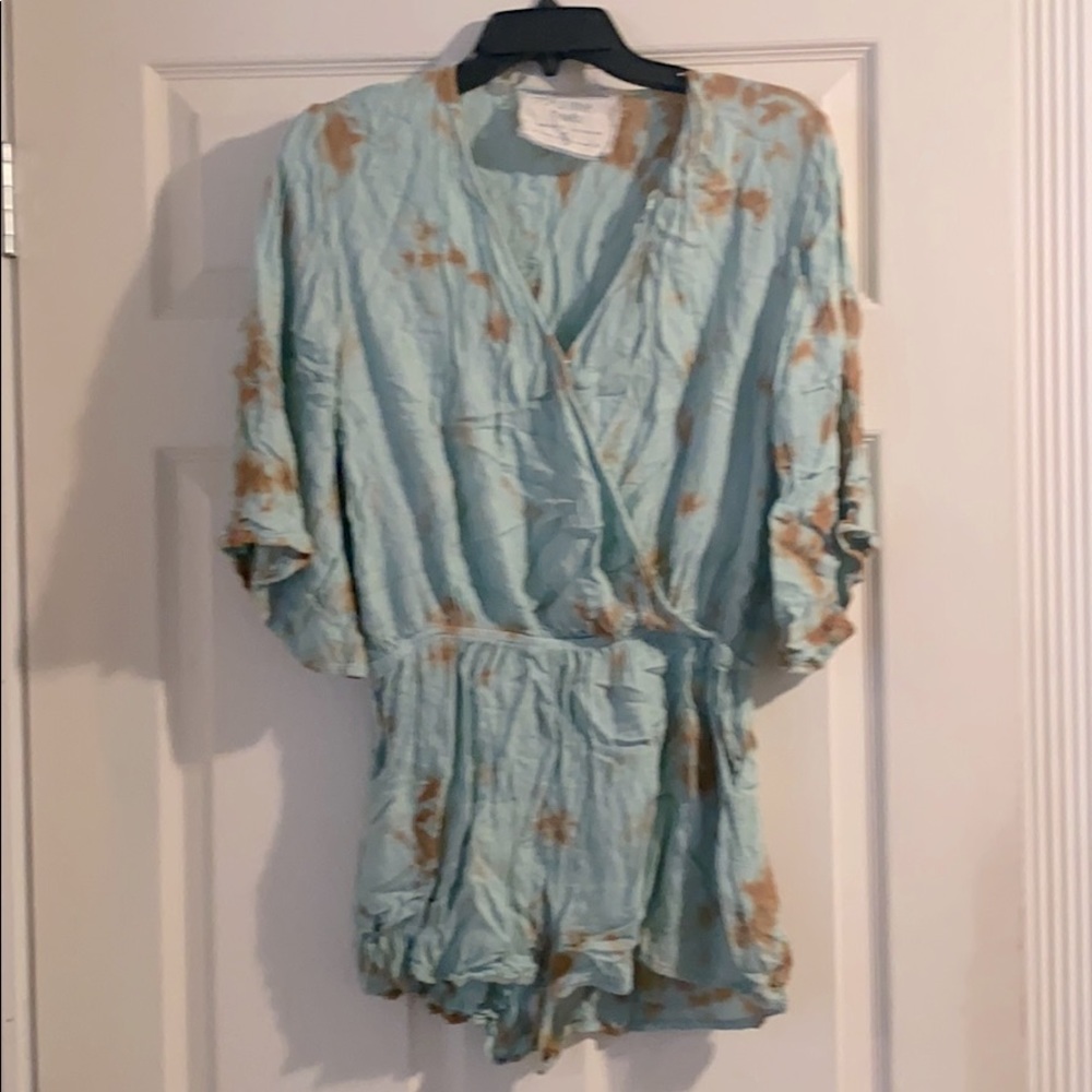 Tie dye romper super cute!